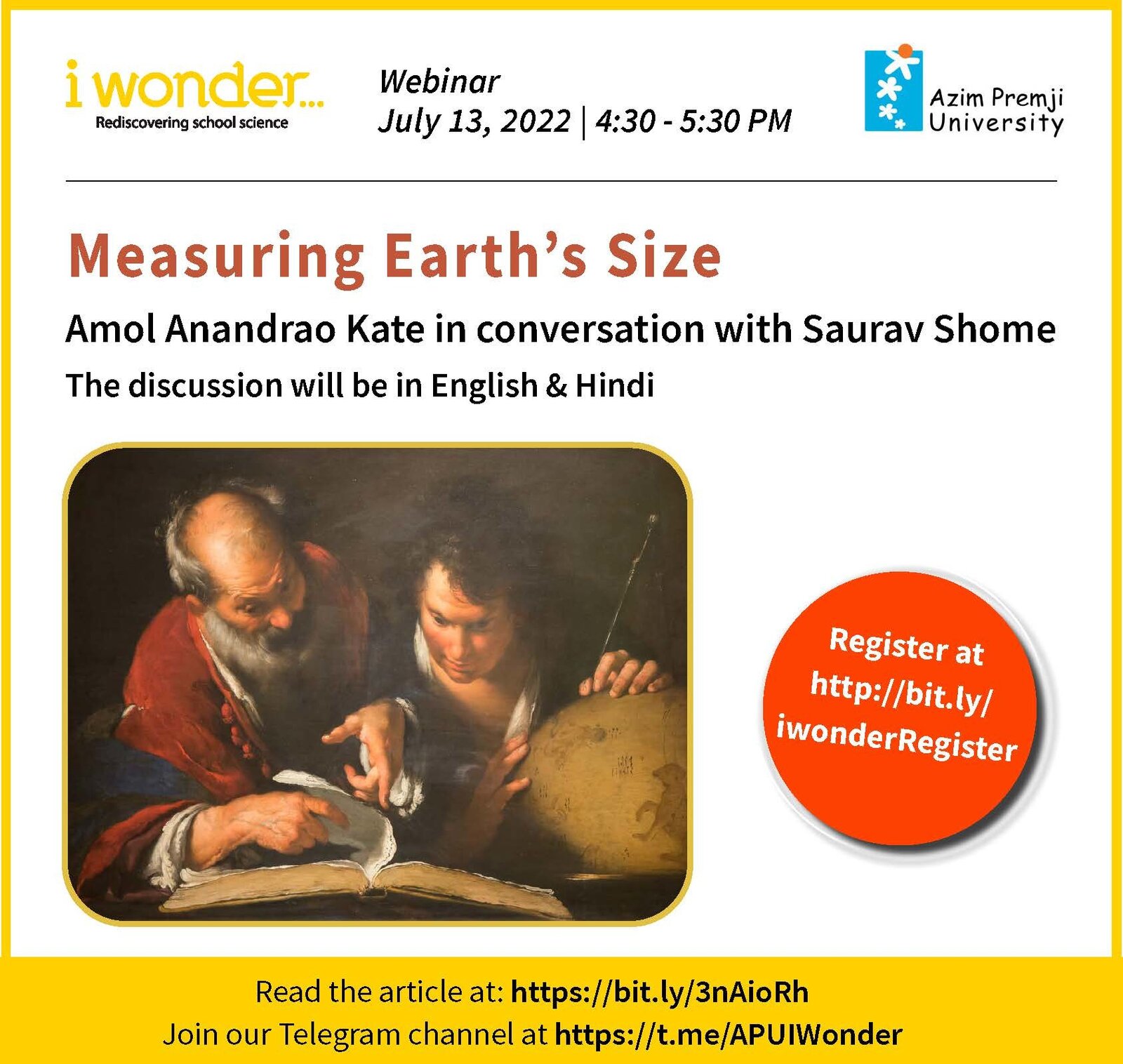 I wonder webinar 13 July 2022