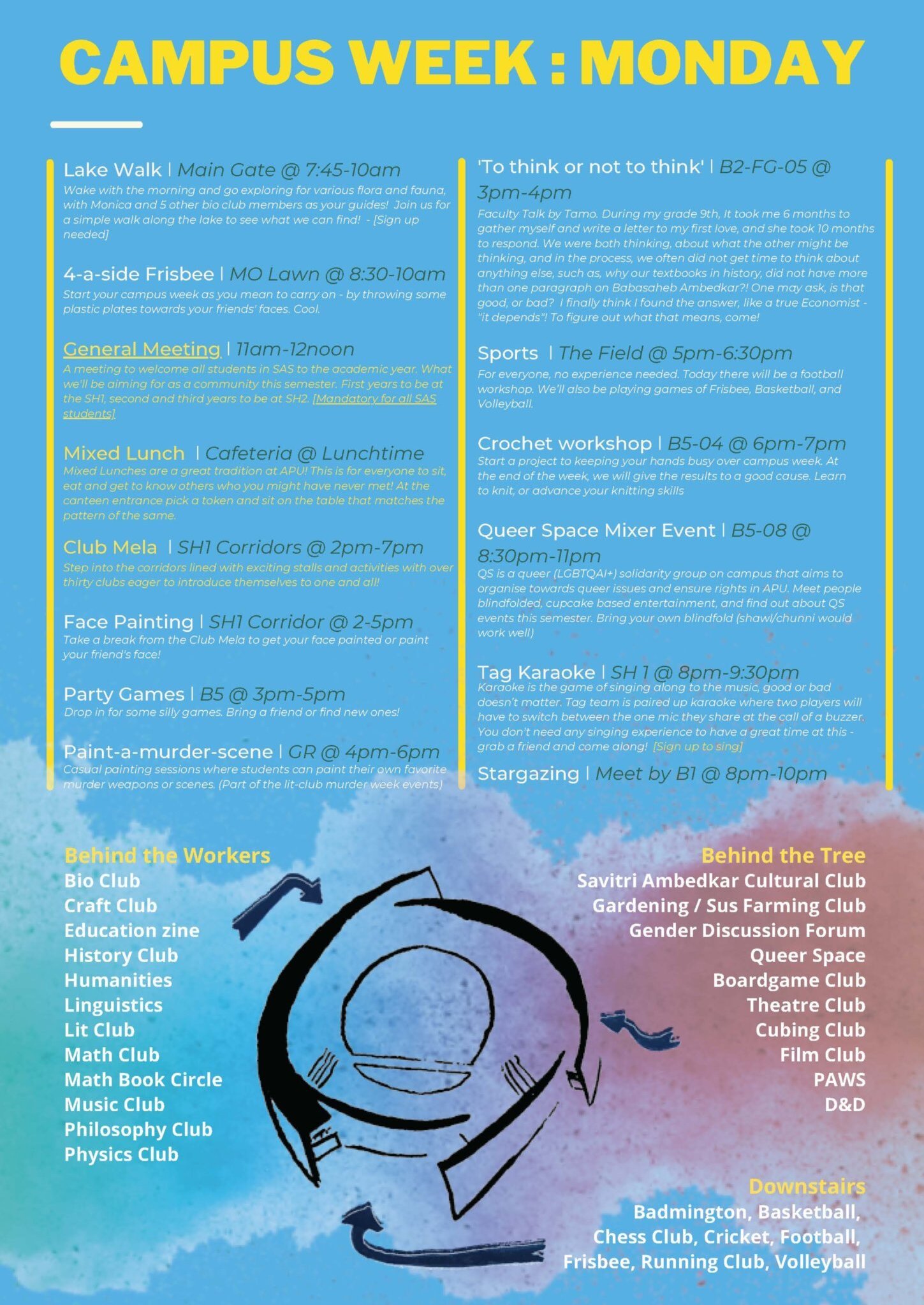 Campus Week Posters Page 1