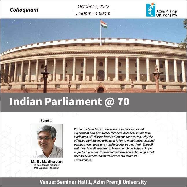 Colloquium at 70 7 Oct 2022