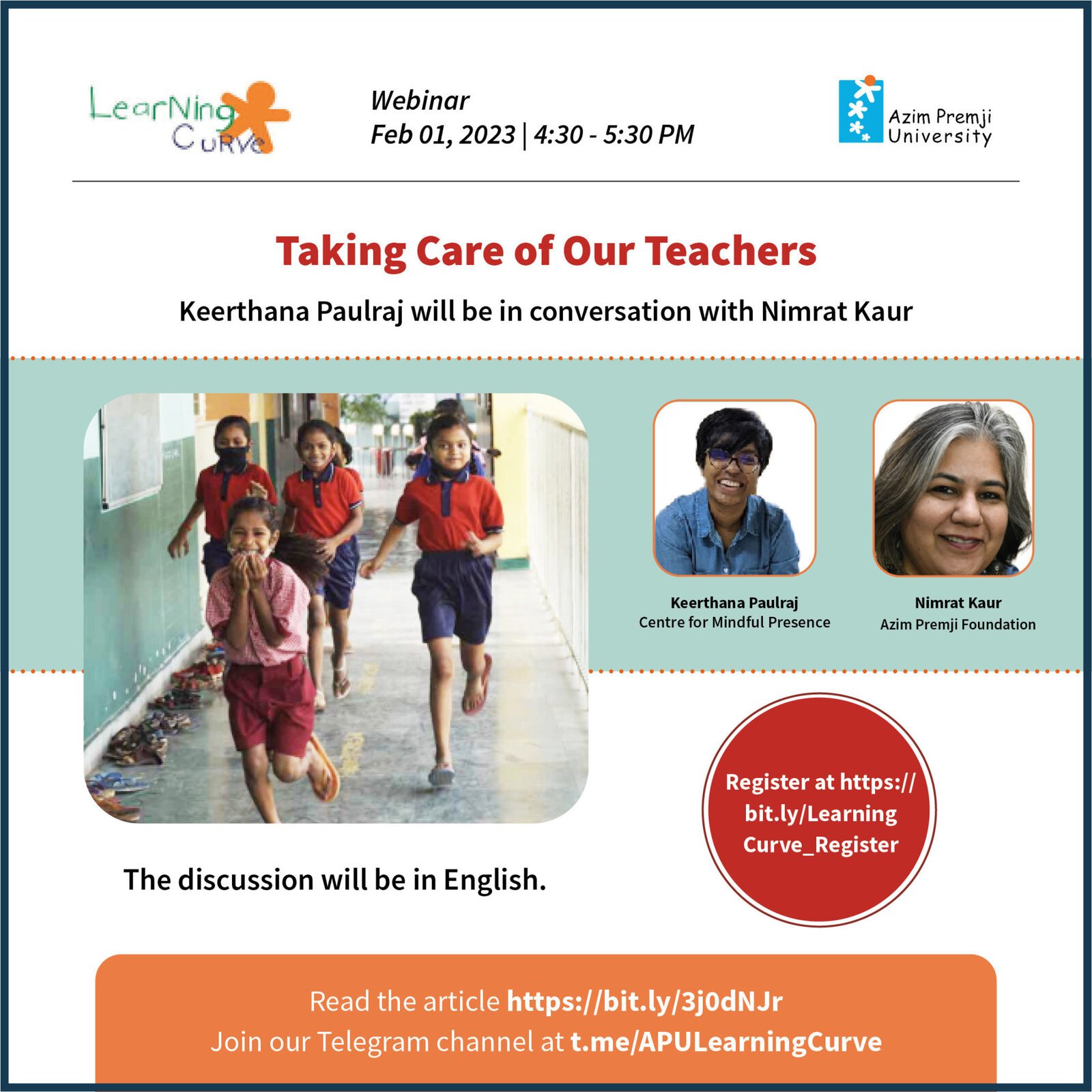 Learning Curve Webinar 1st Feb 2023