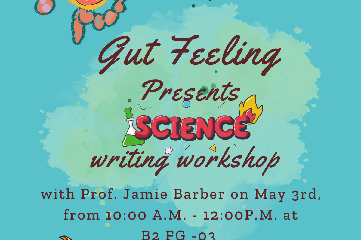 Gut feeling Science Writing Workshop