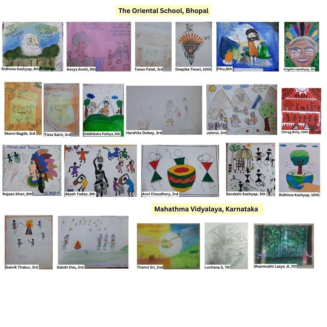 Paintings by The Oriental School Bhopal