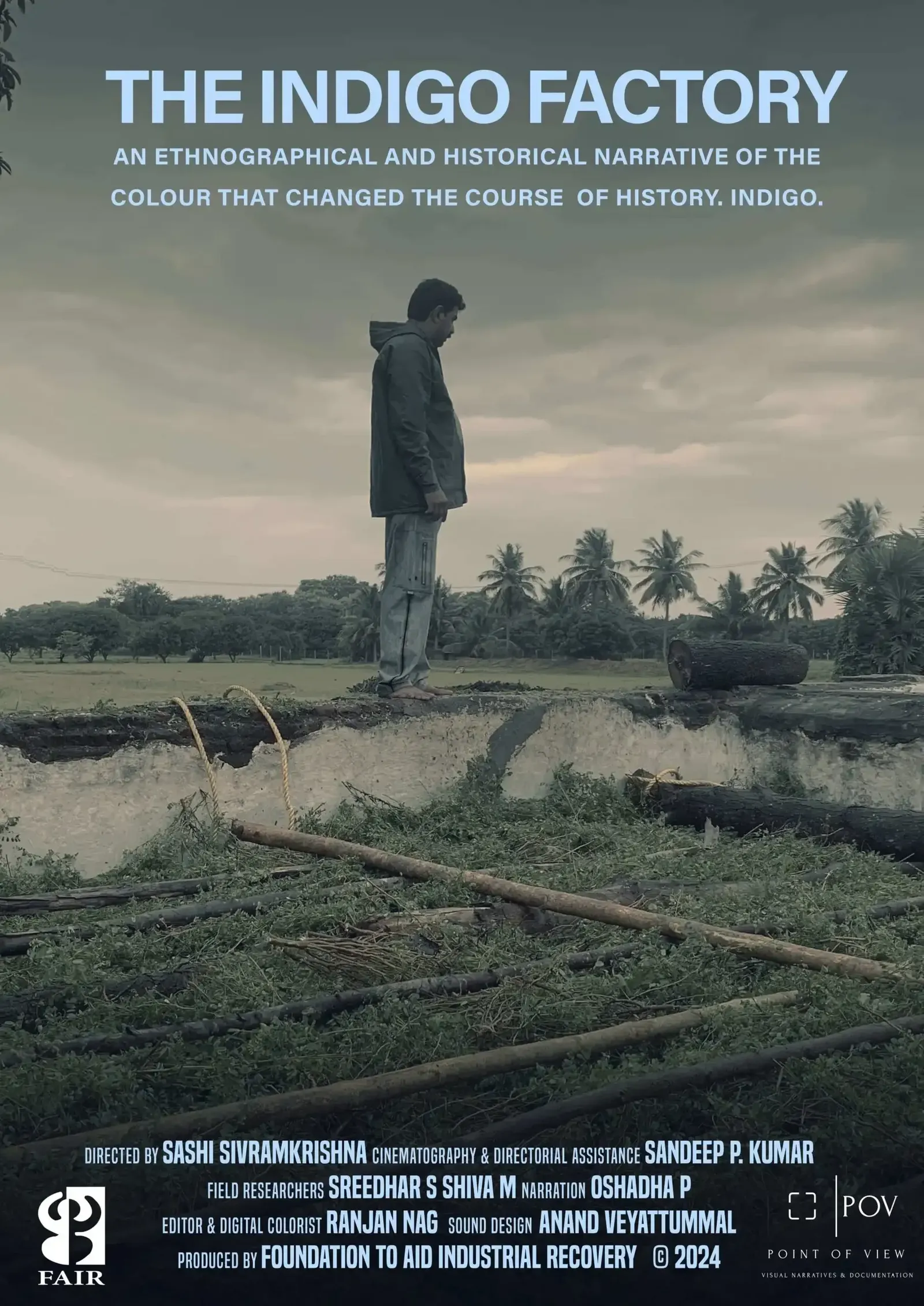 Indigo Factory Poster