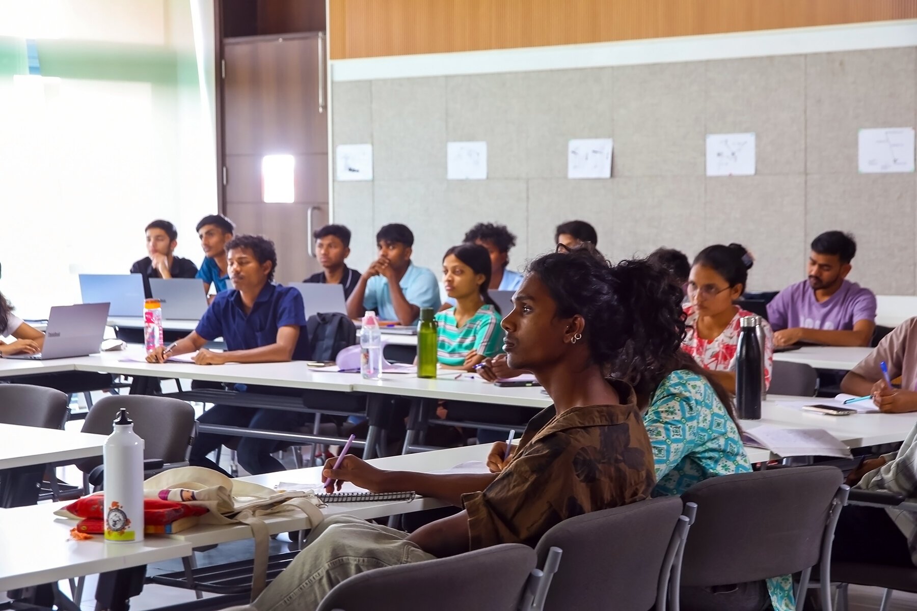 Bhopal classroom with students