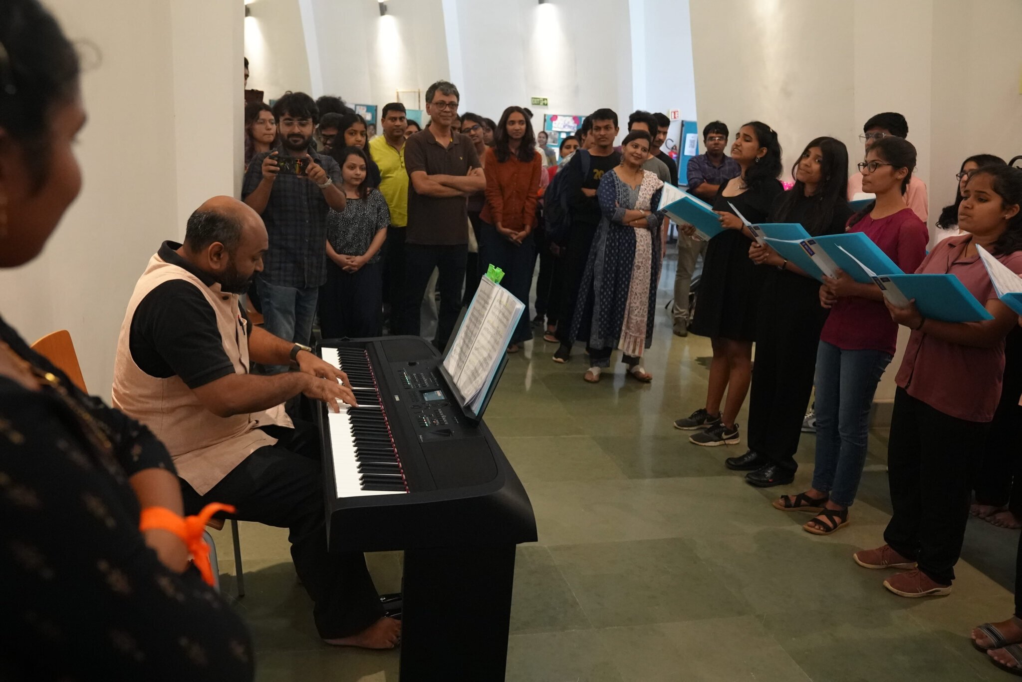 Life on campus-musical choir Bengaluru campus