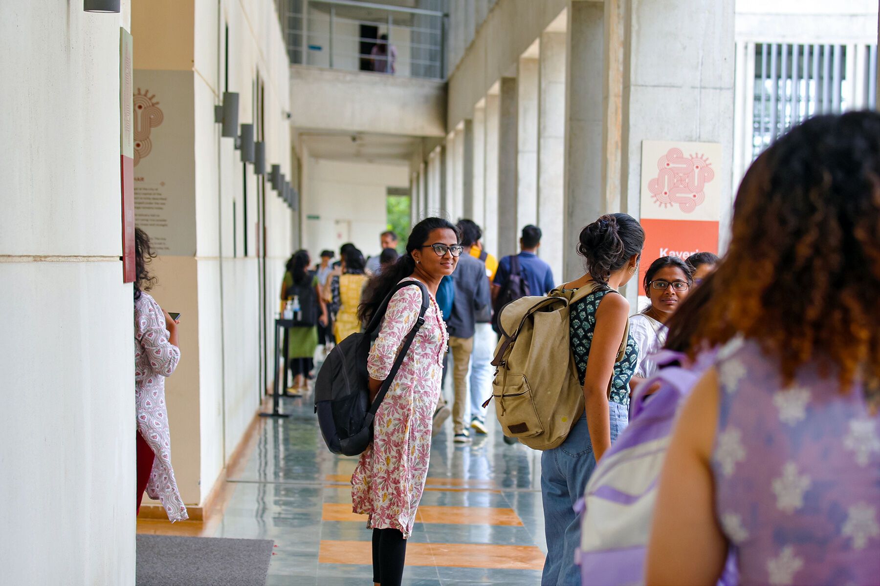Students on campus- Bengaluru