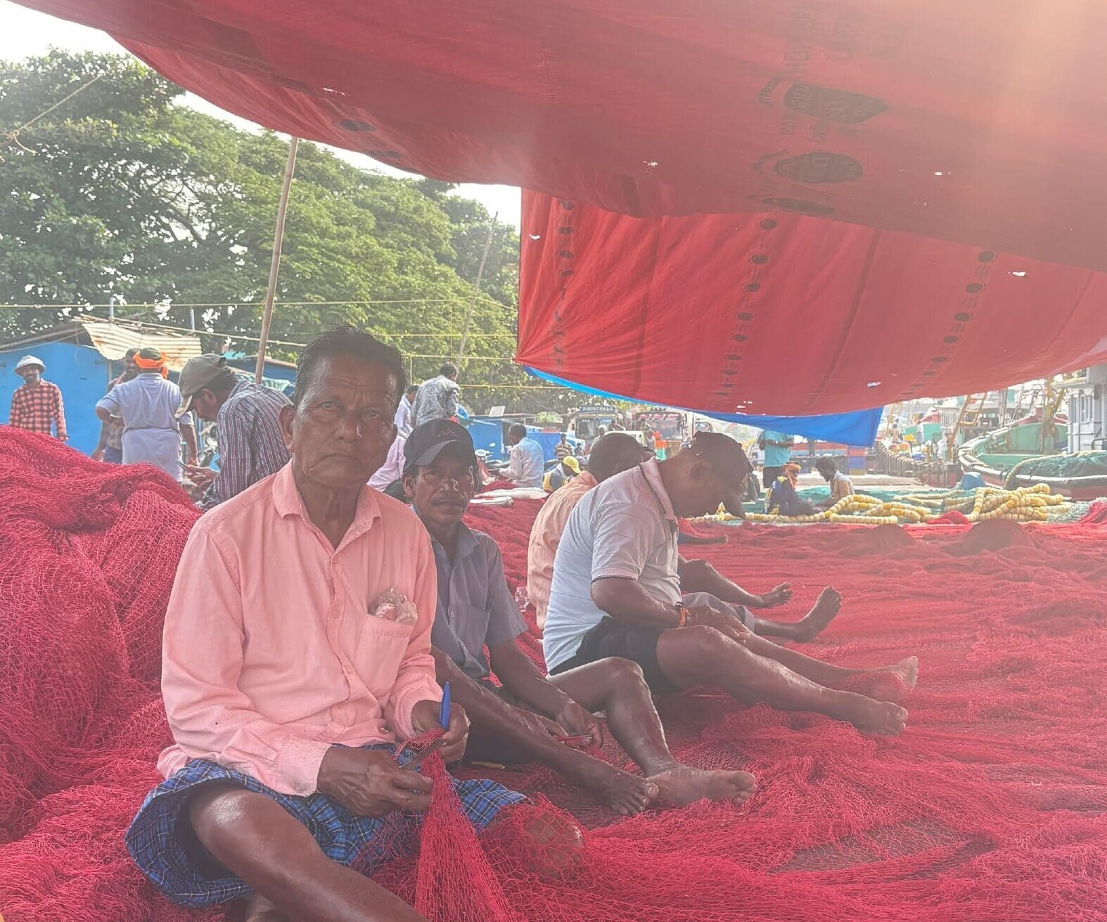 Fisherfolk at Udupi