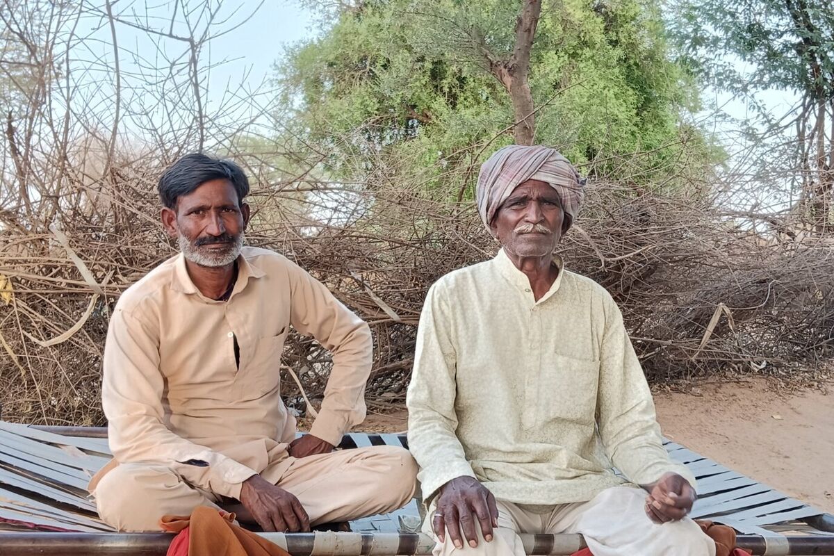 Bhanwar Bhopa and Bhadar Bhopa Father and Son