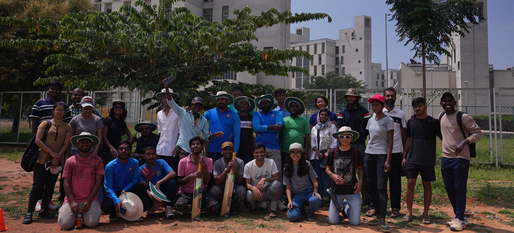 Cricket team group picture
