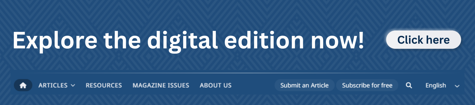 At Right Angles digital edition banner