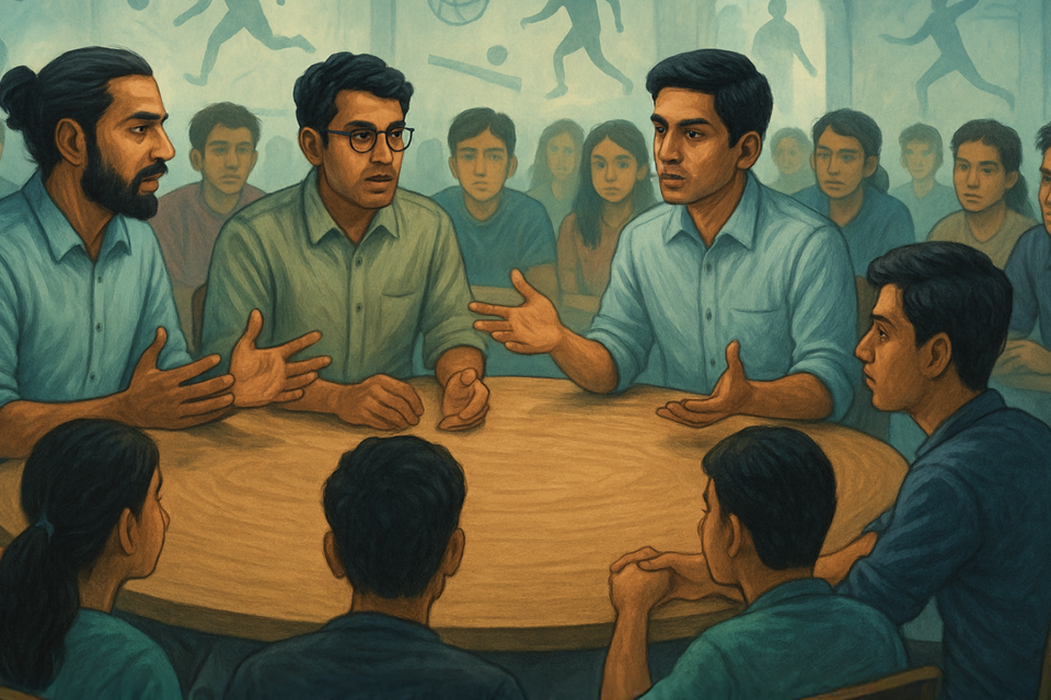 Website banner without text
