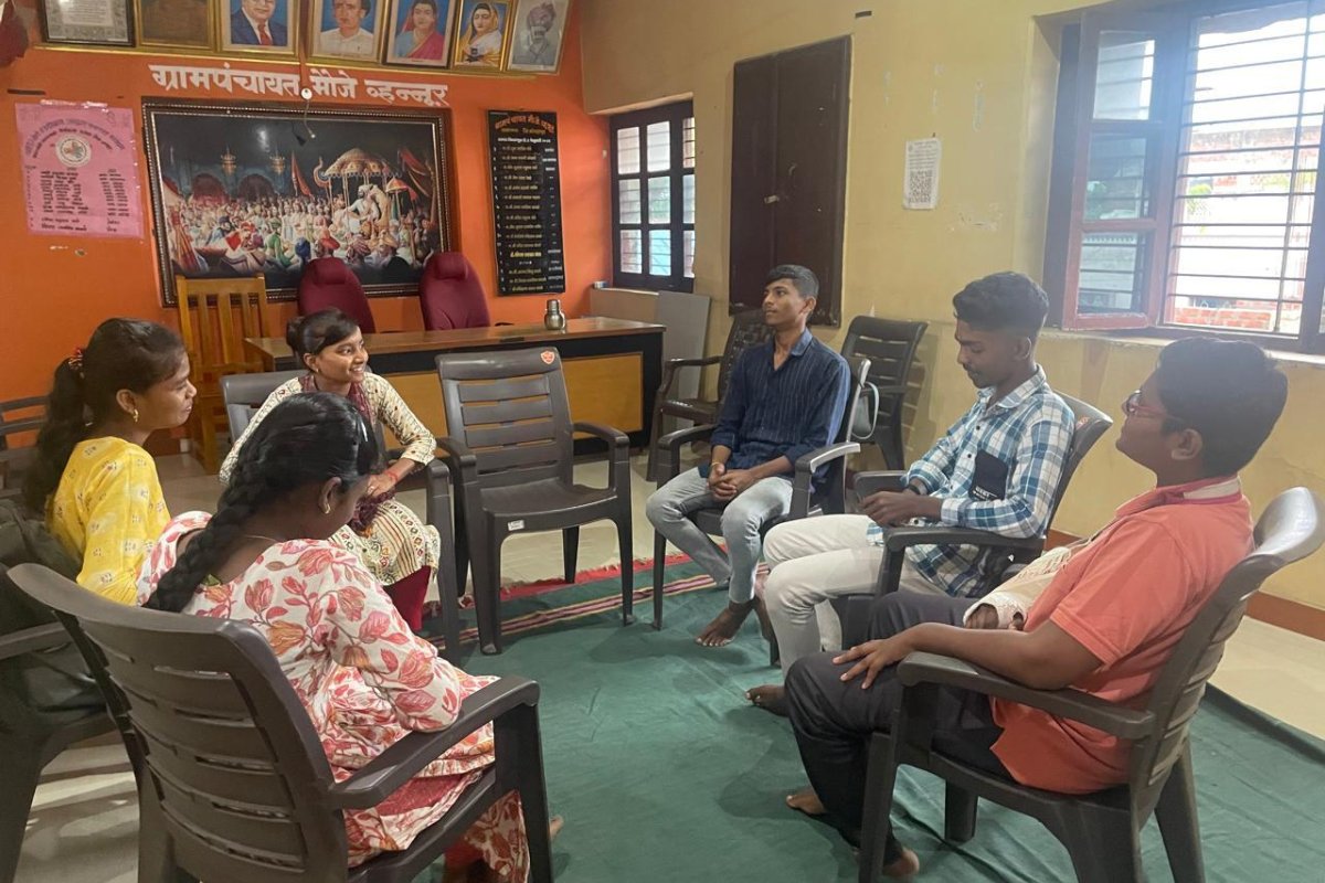 Vhannur Bal Panchyat meeting