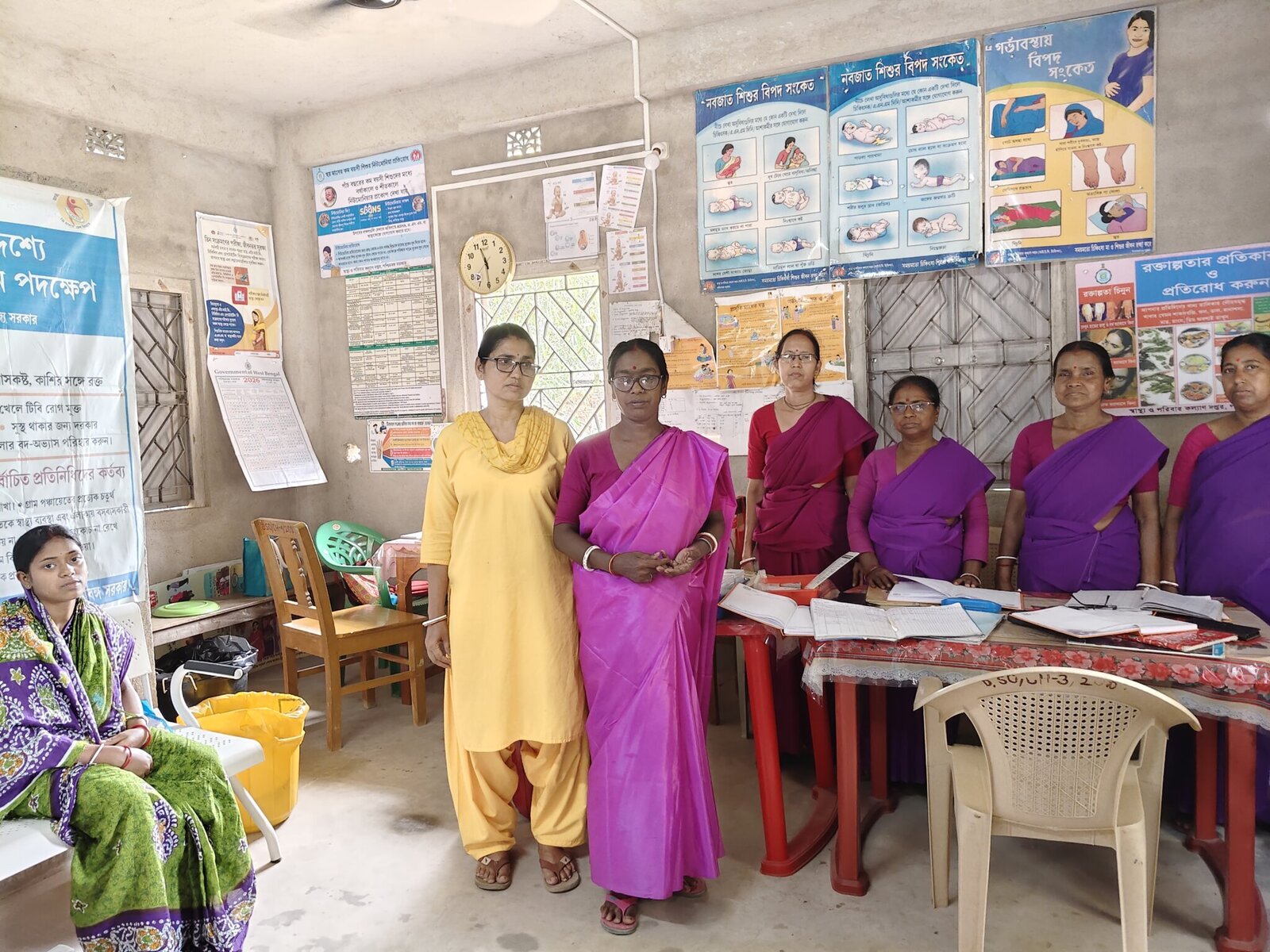 Health worker and the Helath center