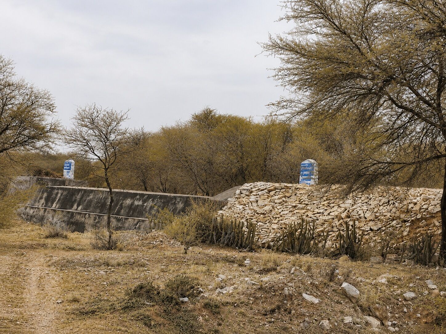 Anicut in Manoharpura Charagah 2