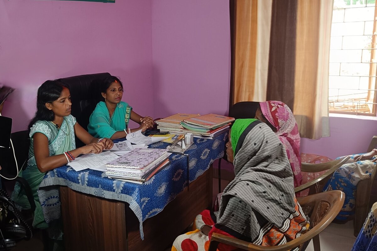 Photo of a Gram Panchayat Help Desk