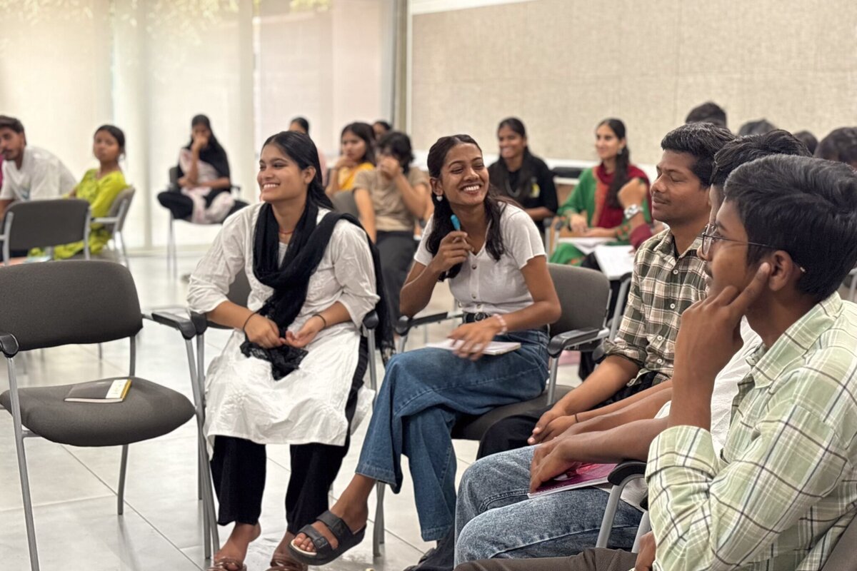 Students in classroom- Bhopal campus