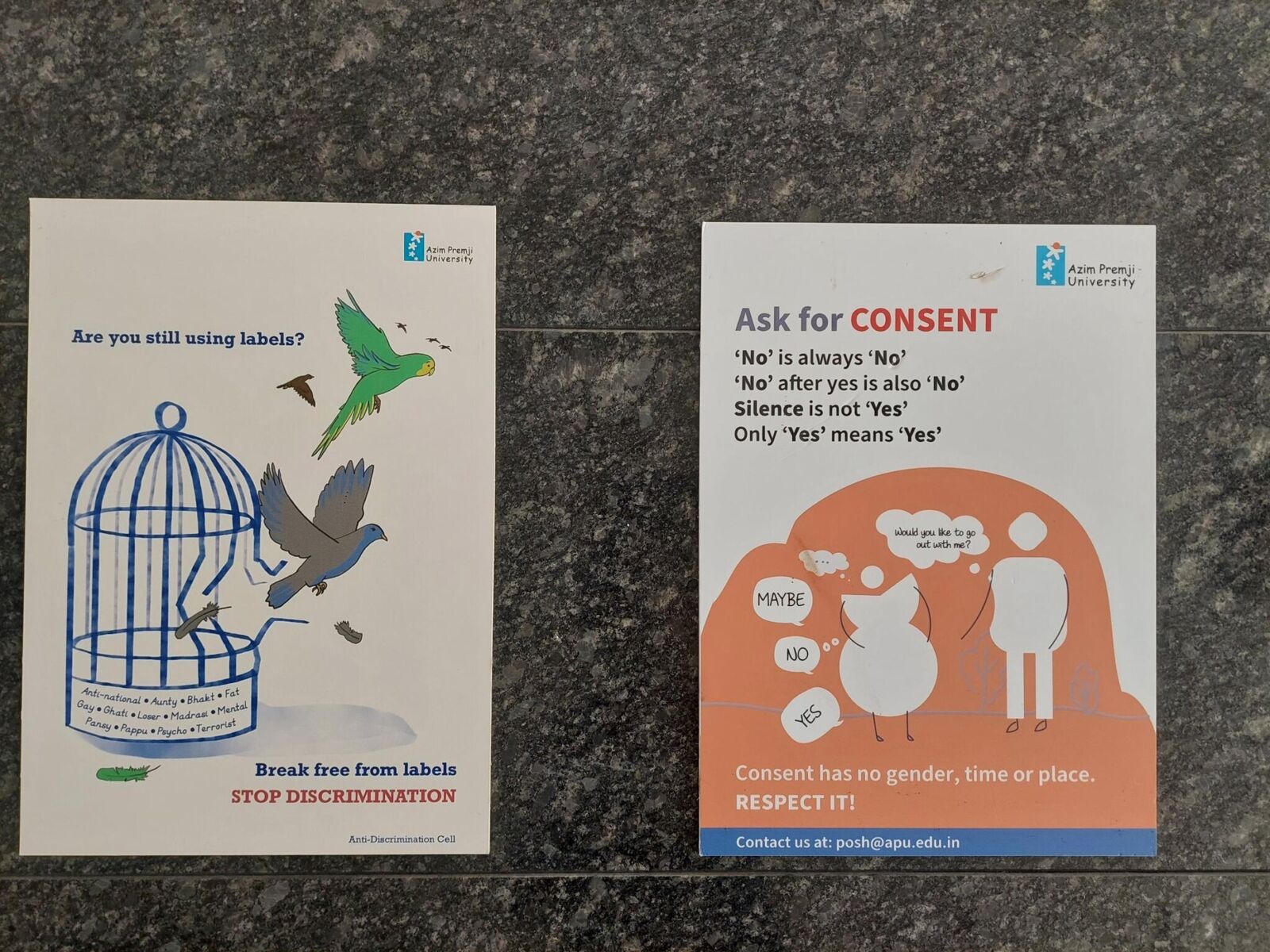 Anti-discrimination posters