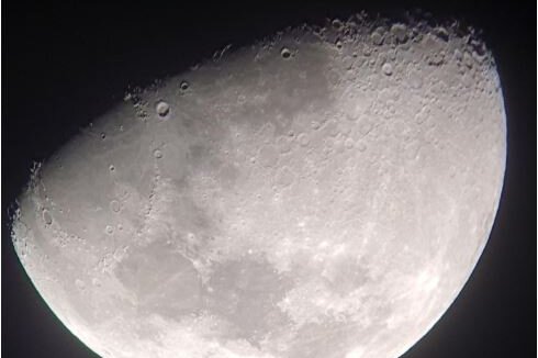 Moon from APU telescope