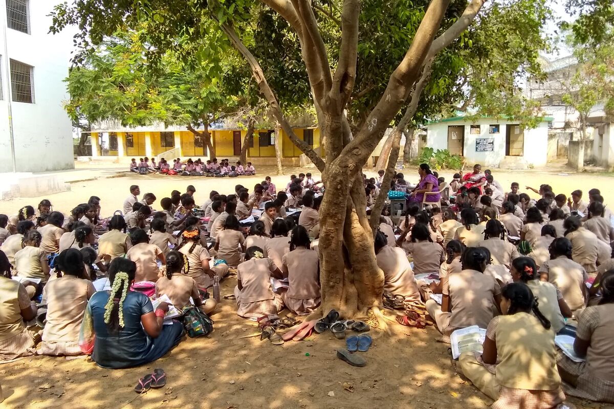 Multiple grades are clubbed together during teachers election duties