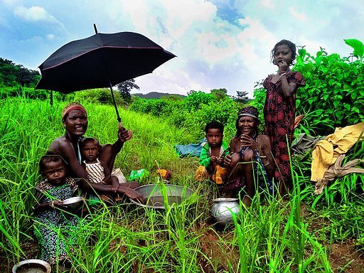 Lifestyle of tribal folks is visible