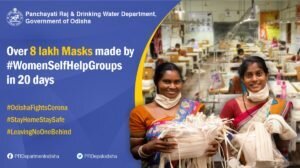Mask making by SHG members under Mission Shakti 4 300x169