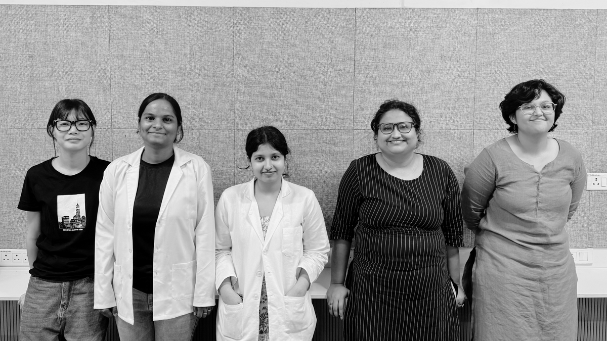 The team that studied lakes of Bhopal