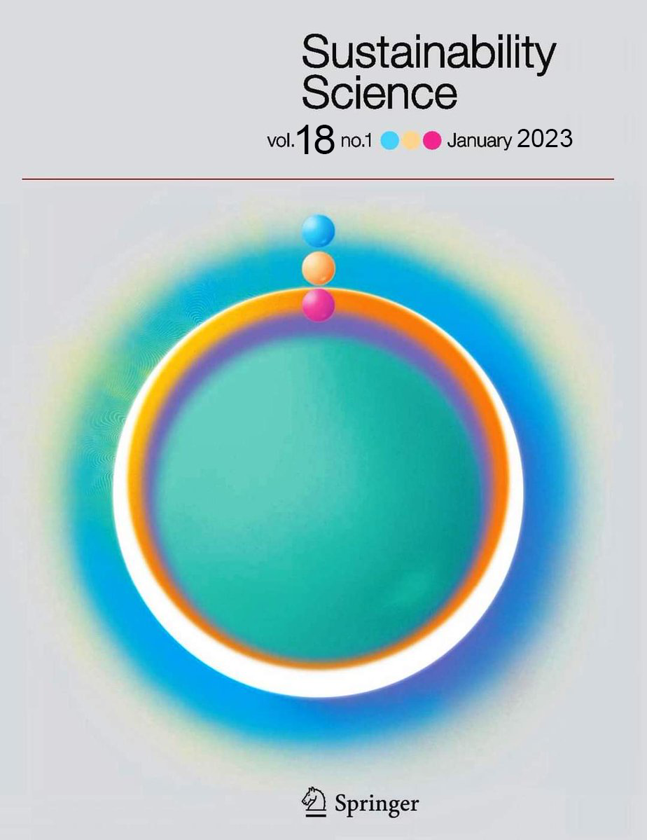 Sustainability science springer vol18 2023