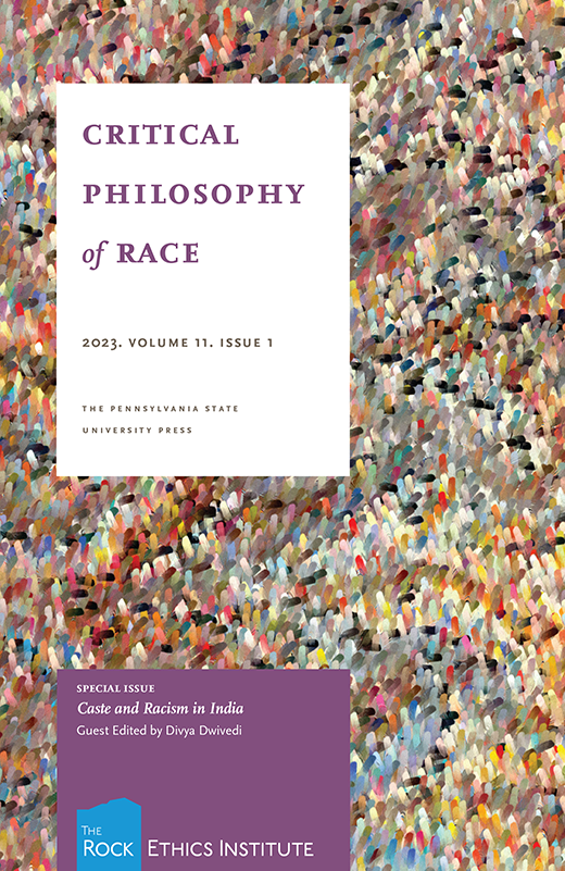Critical philosophy of Race