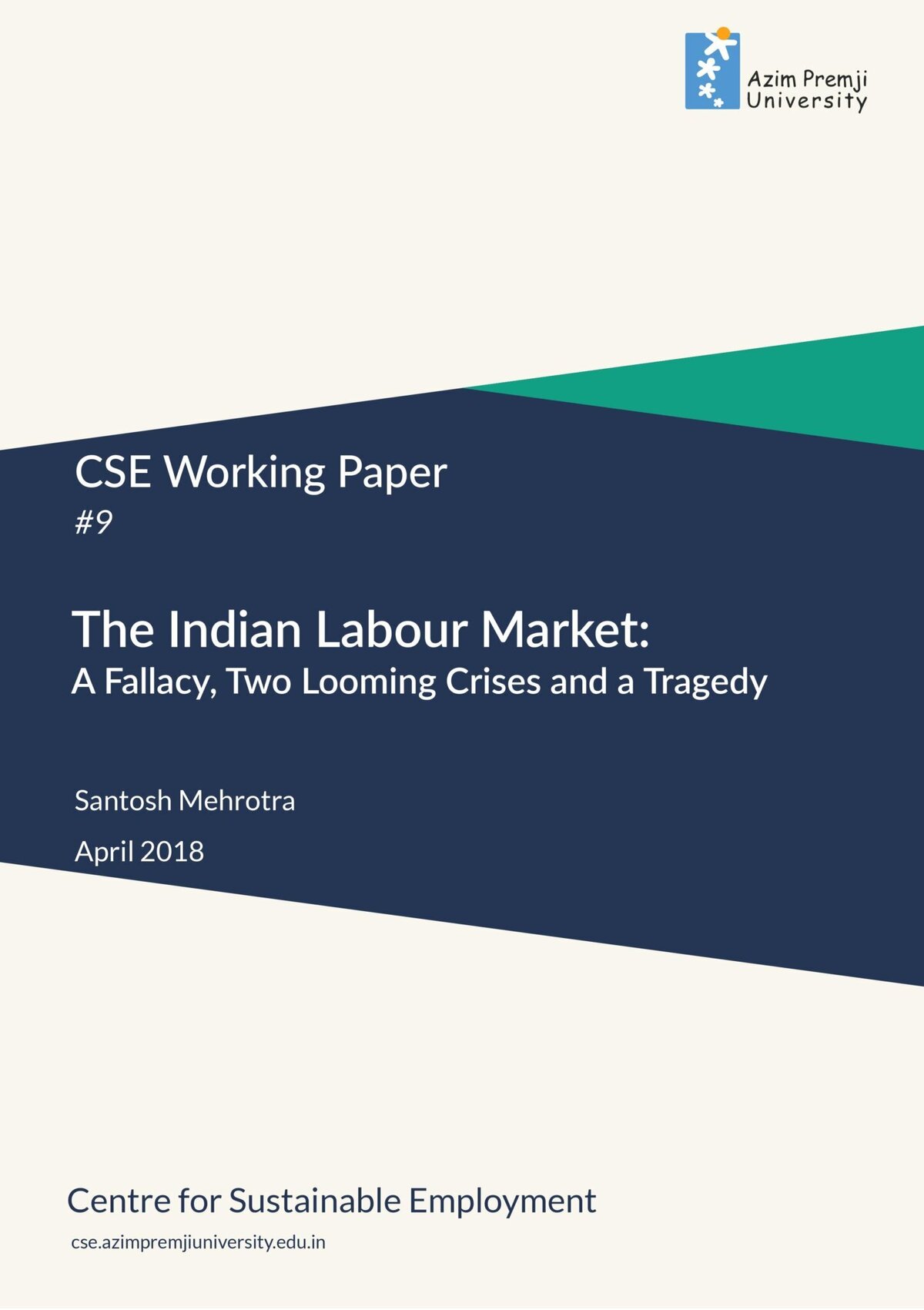 Mehrotra Indian Labour Market April2018