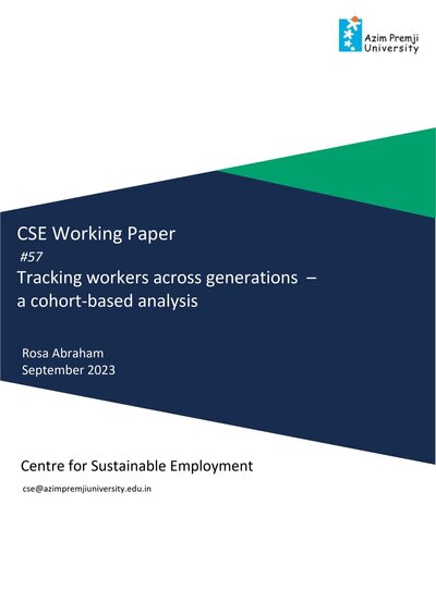Tracking workers across generations a cohort based analysis