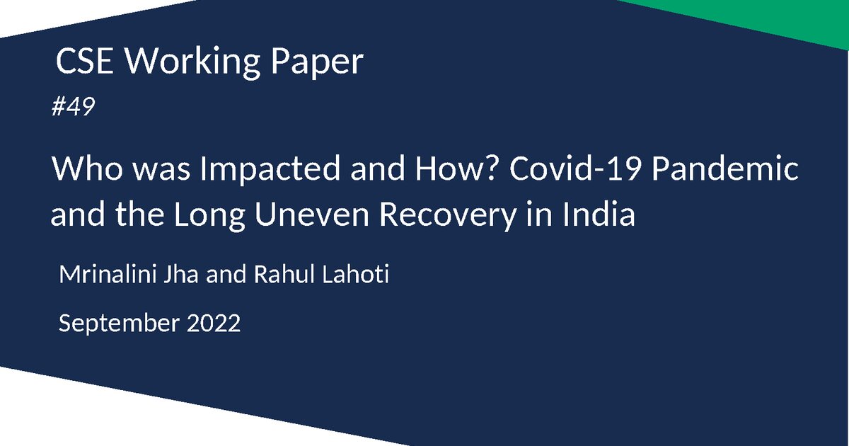 Who was Impacted and How? | COVID-19 Pandemic and the Long Uneven ...