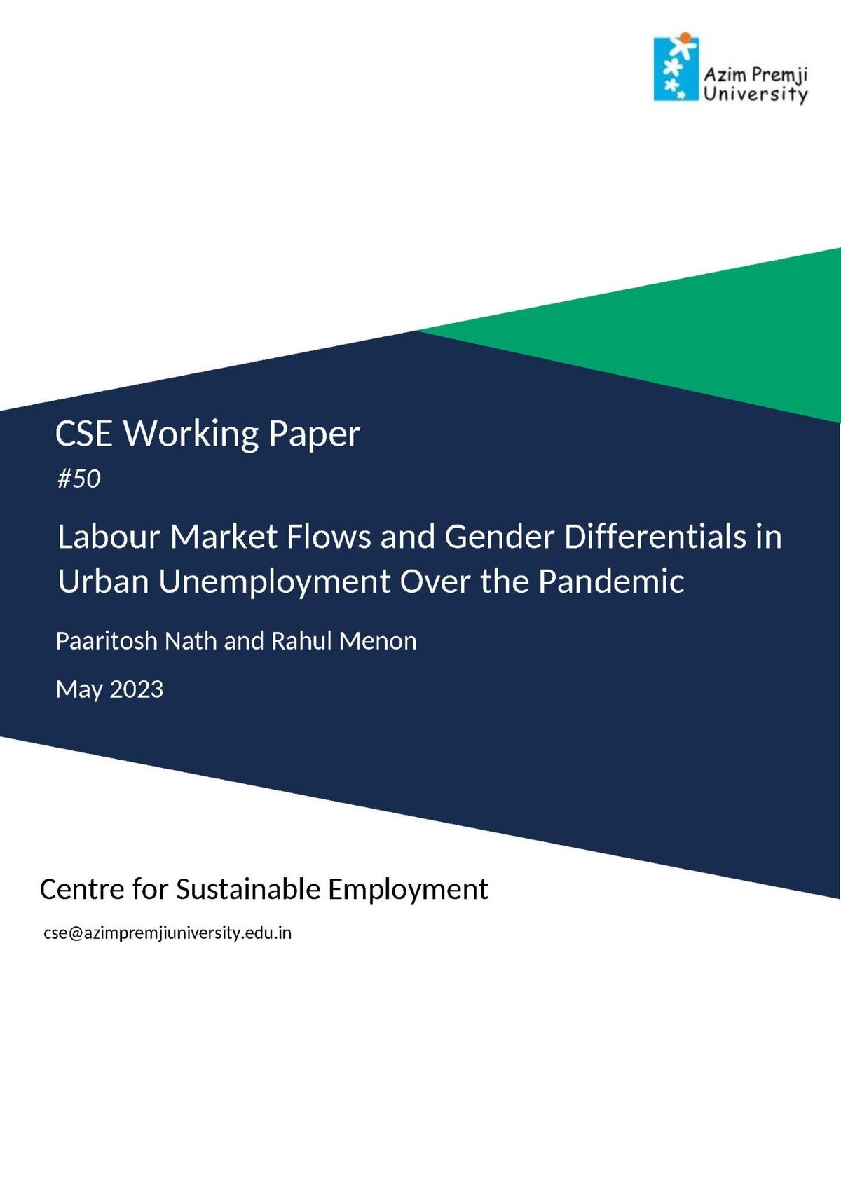 CSE Working paper 50