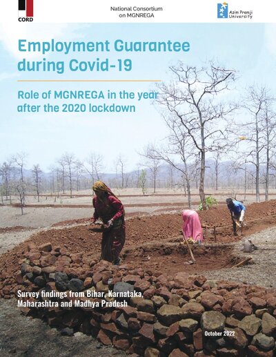 Employment guarantee during Covid 19 Role of MGNREGA in the year after the 2020 lockdown