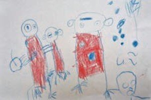 Nature walks as a pedagogical tool pic5 post walk children expression in the form of drawing2