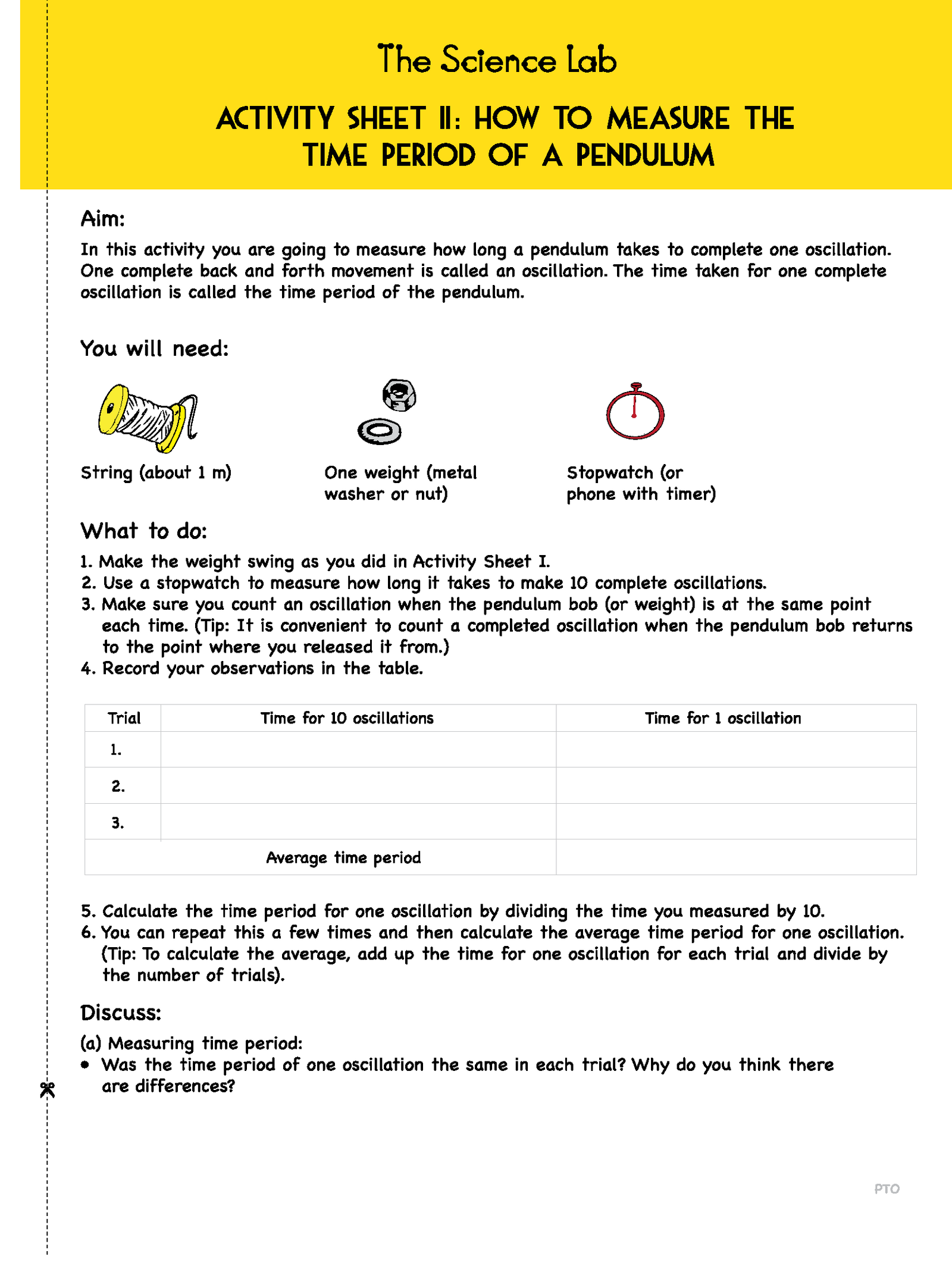 I Wonder Issue 4 May 2020 time for a swing 4th may 2022 activity sheet 2 Page 1