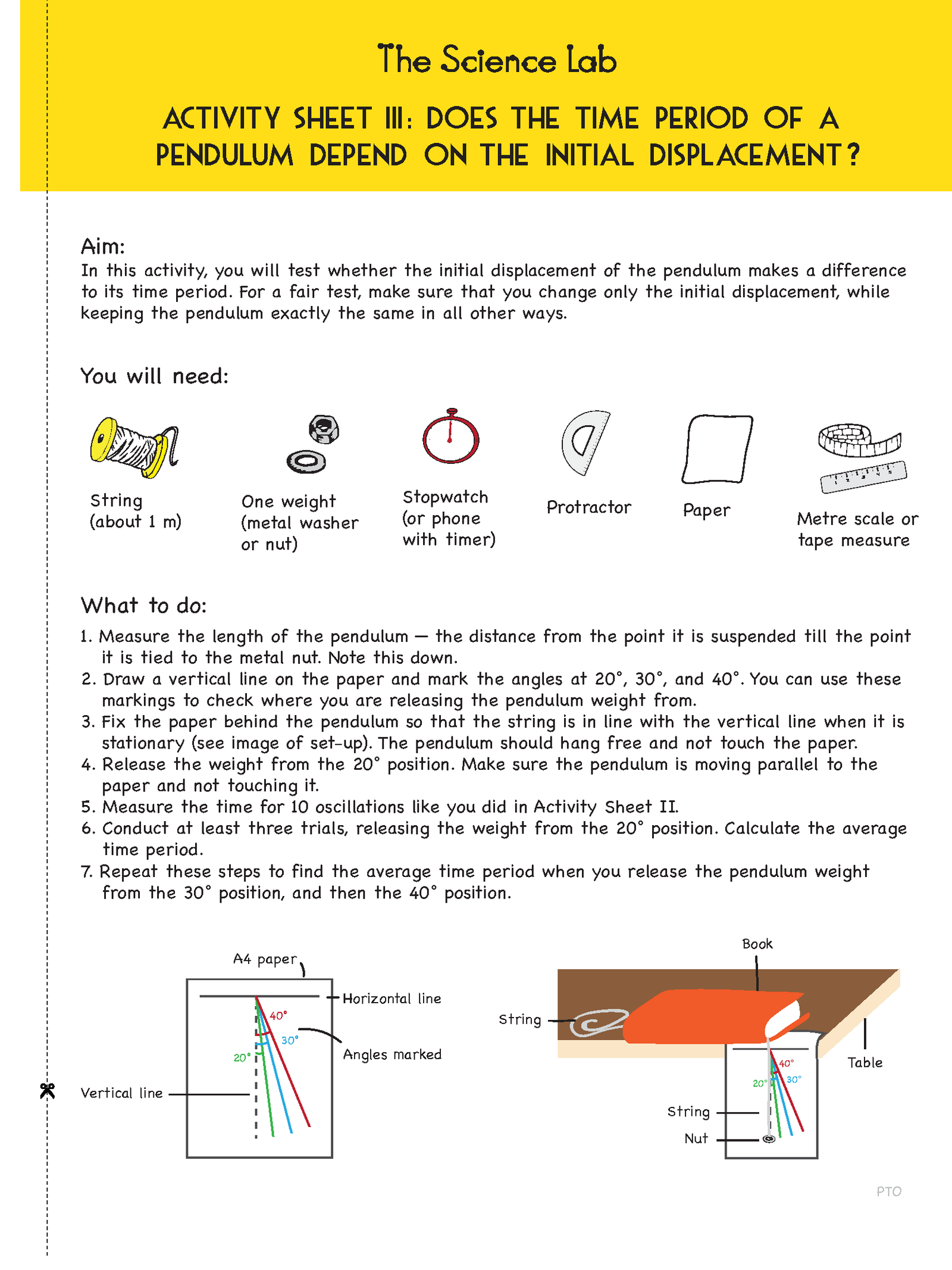 I Wonder Issue 4 May 2020 time for a swing 4th may 2022 activity sheet 3 Page 1