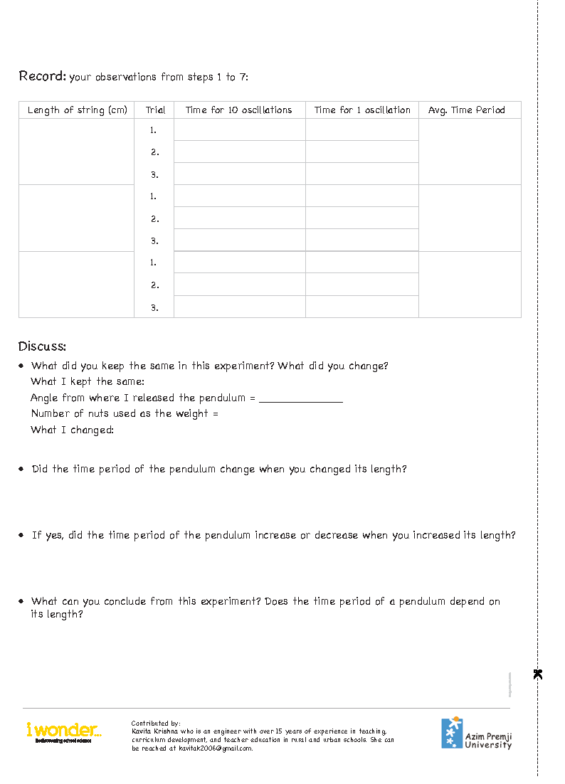 I Wonder Issue 4 May 2020 time for a swing 4th may 2022 activity sheet 4 Page 2