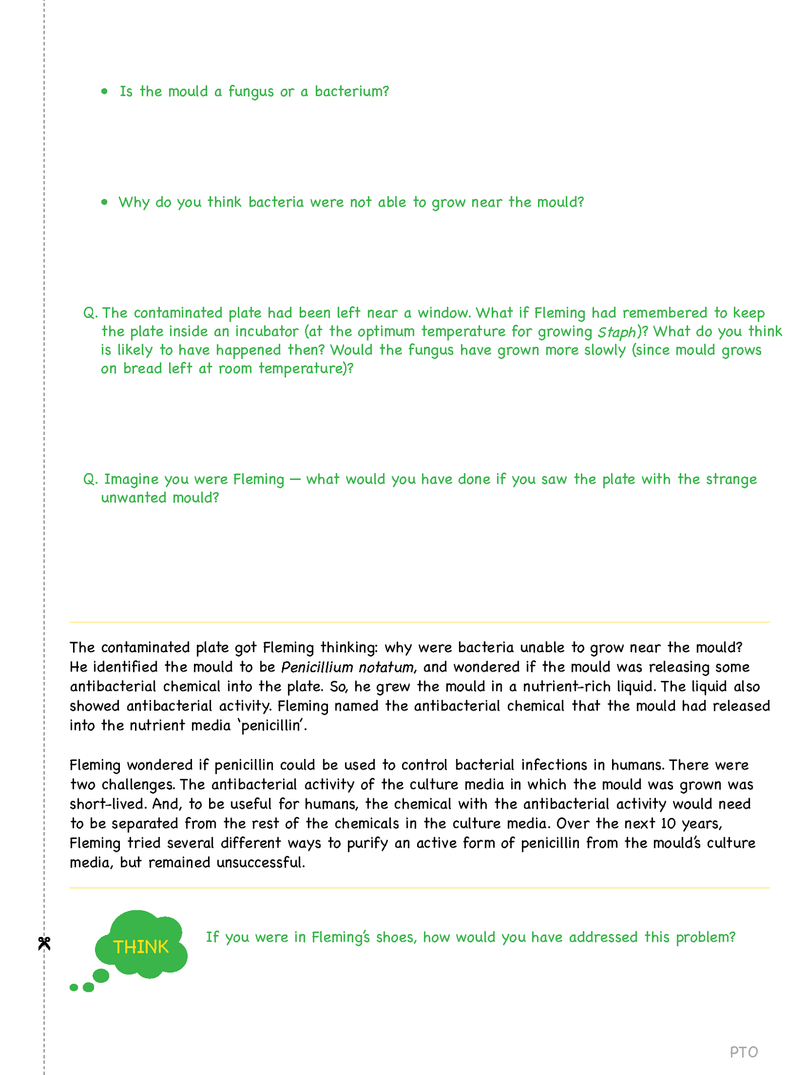 I Wonder Issue 4 May 2020 birth of antibiotics activity sheet 2 Page 3
