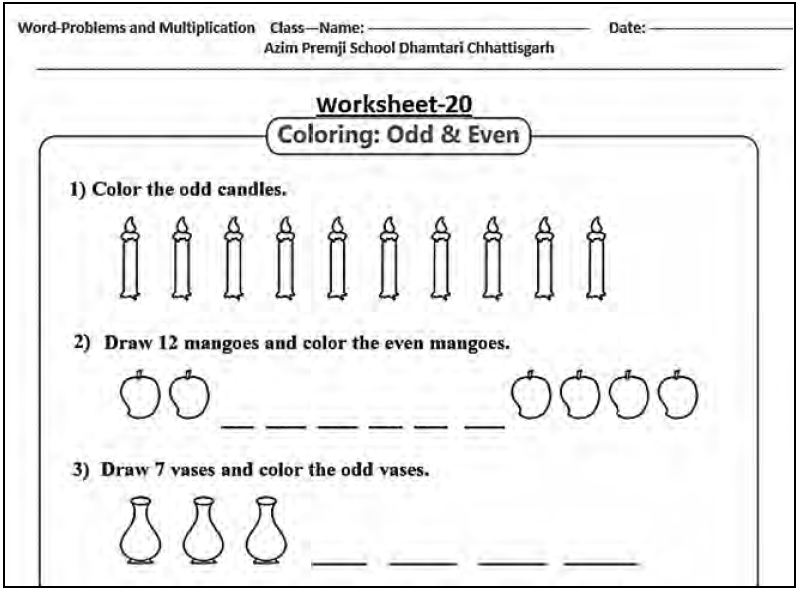 LC Issue 12 Dec 2022 Integrating math worksheets with other subjects Fig 3