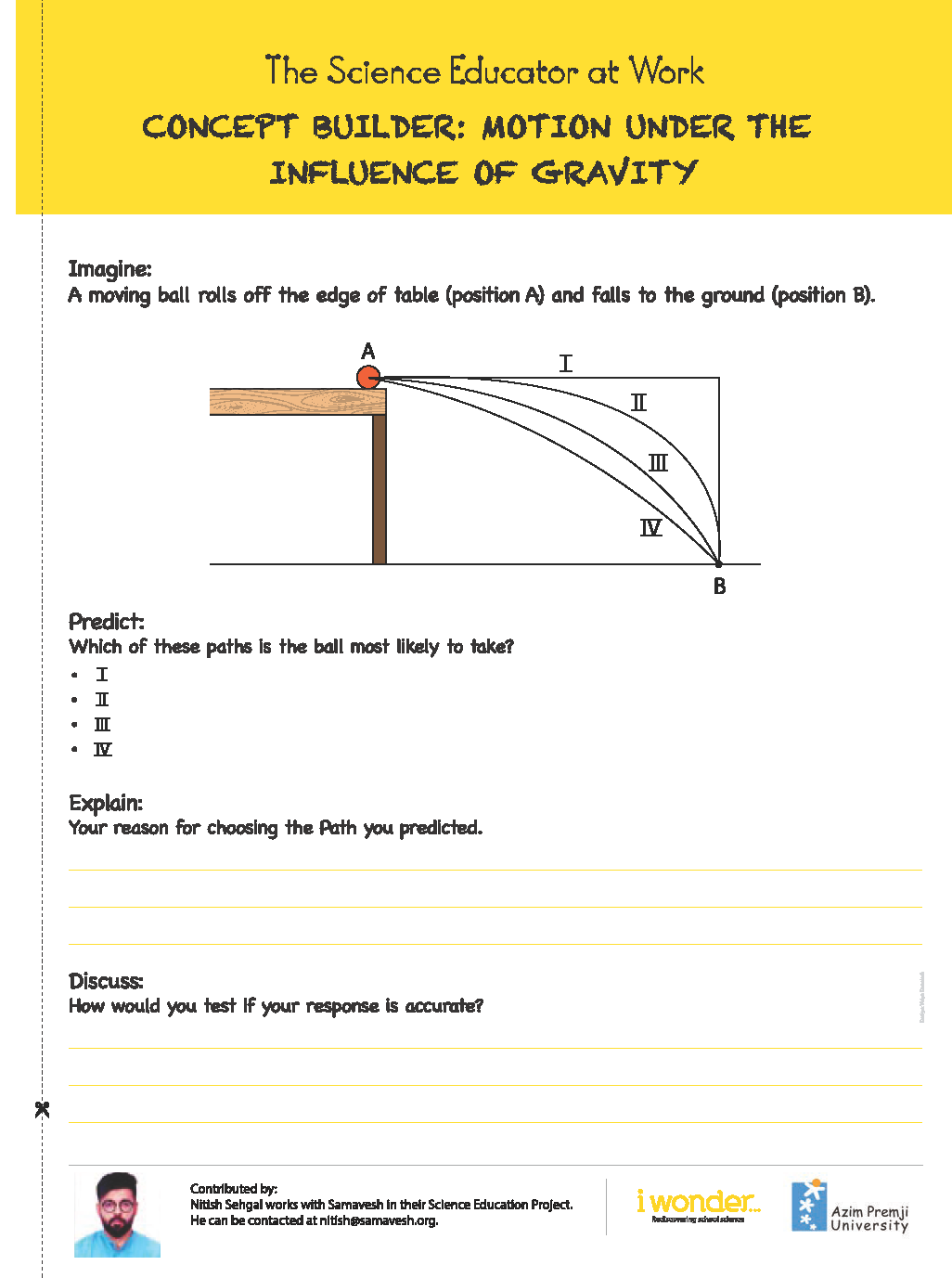 I WONDER Issue 3 aug 2019 Physics for closeted Aristotlelians concept builder worksheet