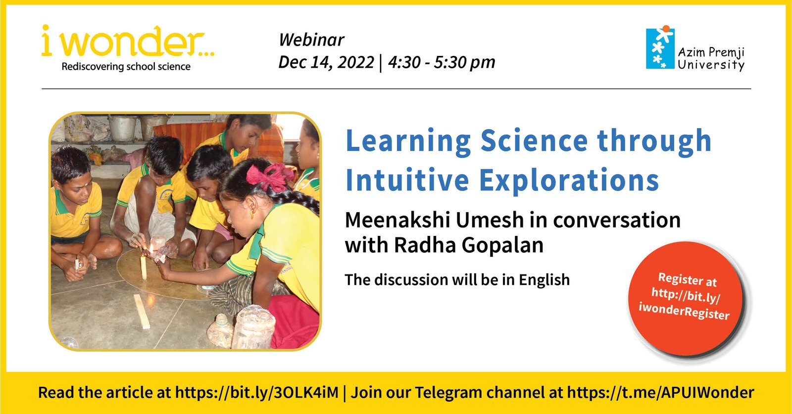 I wonder webinar 14 Dec 2022 LN